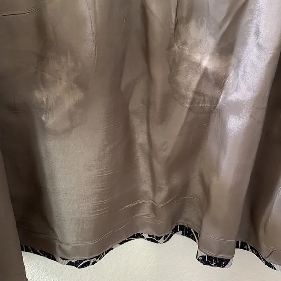 Michael Kors Black Floral Swing Jacket Size 1X - Picture 11 of 11